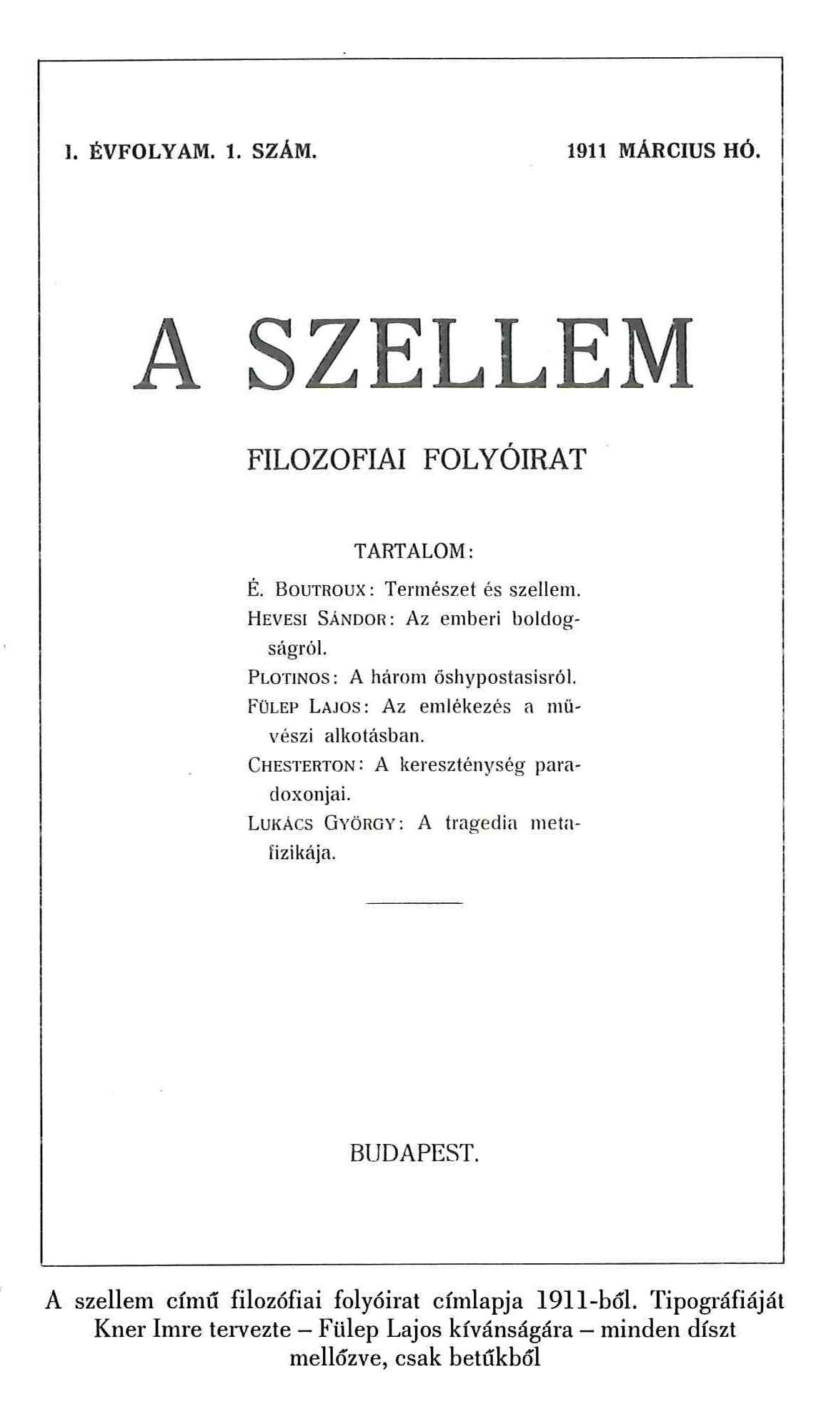 honap ajanlata 2 a szellem 1911