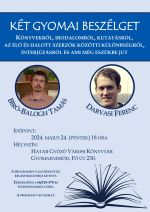 plakat_ket_gyomai_beszelget_sm