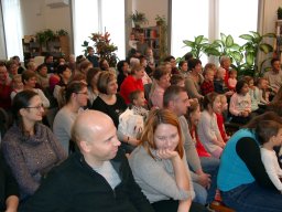 A könyvtárba is eljött a Mikulás