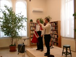 A könyvtárba is eljött a Mikulás