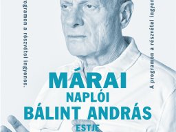 2020.02.25 - Márai naplói - Bálint András estje
