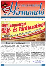 gyomaendrodi hirmondo 2016 aprilis