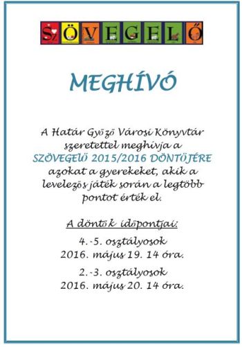 szovegelo meghivo