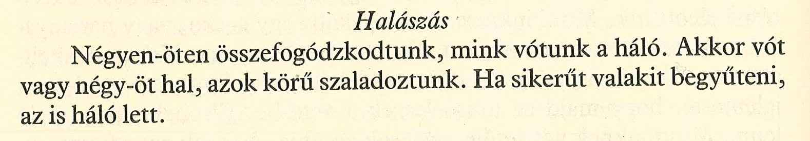 gye vizek varosa halaszas