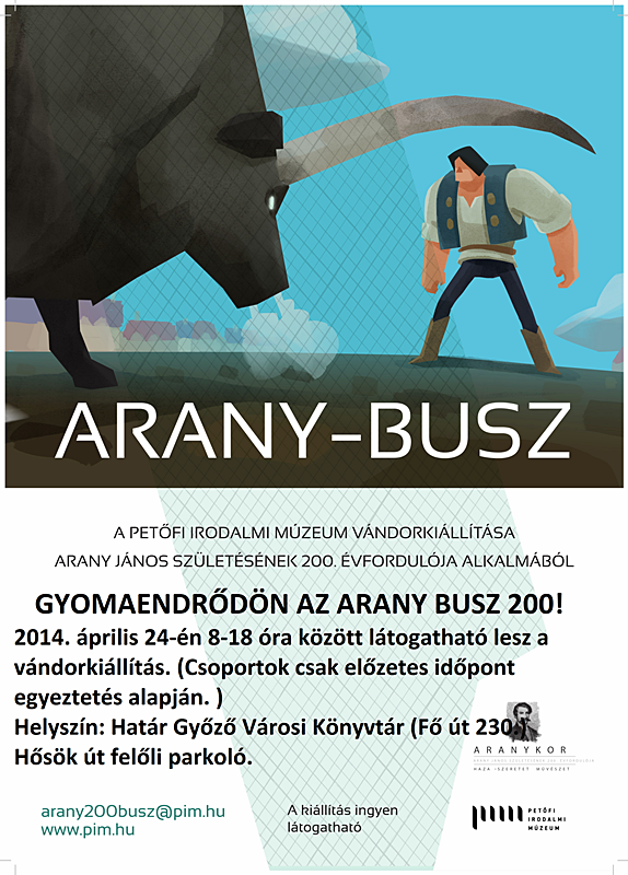 arany busz plakat