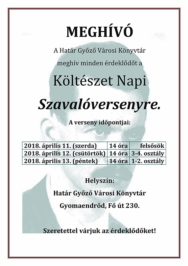 meghivo kolteszetnapi szavaloverseny 2018