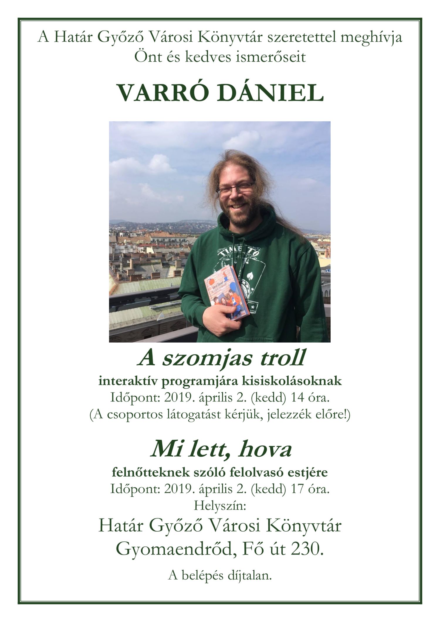 varro daniel meghivok