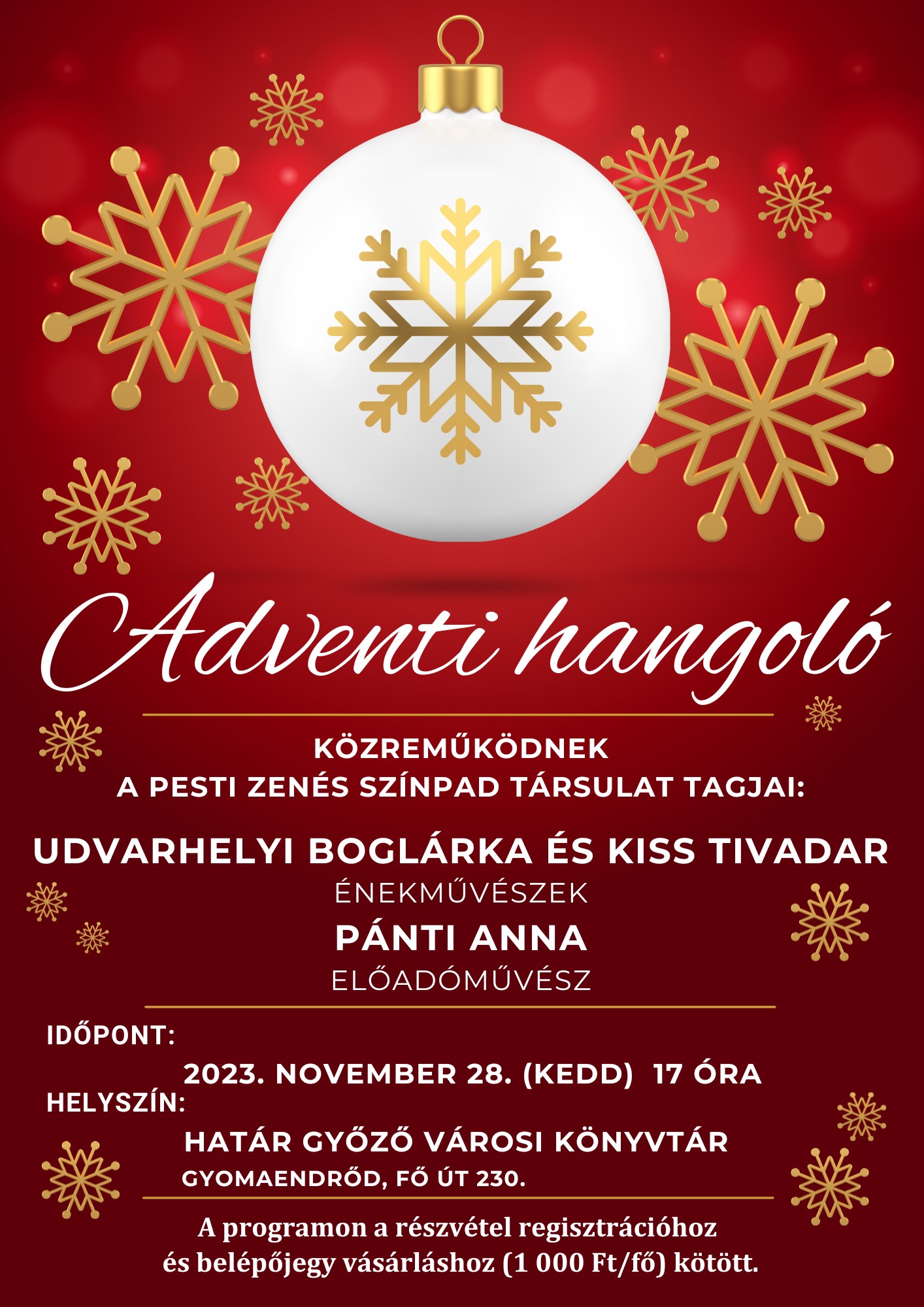 adventi plakat