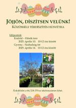 husvet terdiszites plakat sm