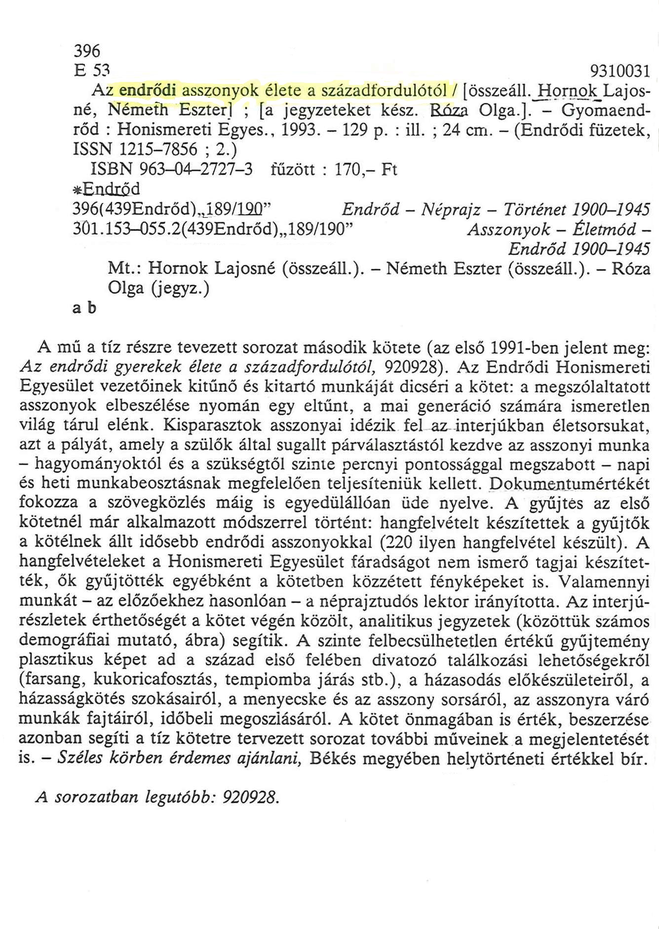 digdok helytorteneti kiadvanyok 2 az endrodi asszonyok 03