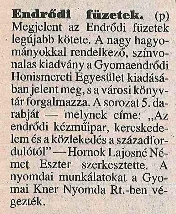 digdok helytorteneti kiadvanyok 5 az endrodi kezmuipar 04