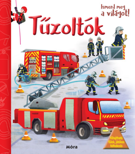 tűzoltók ablakos